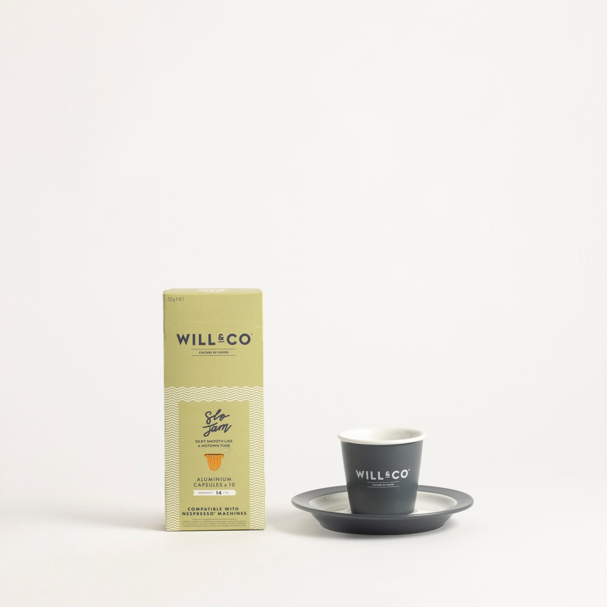 Coffee Pods & Piccolo Crockery - Will & Co Coffee