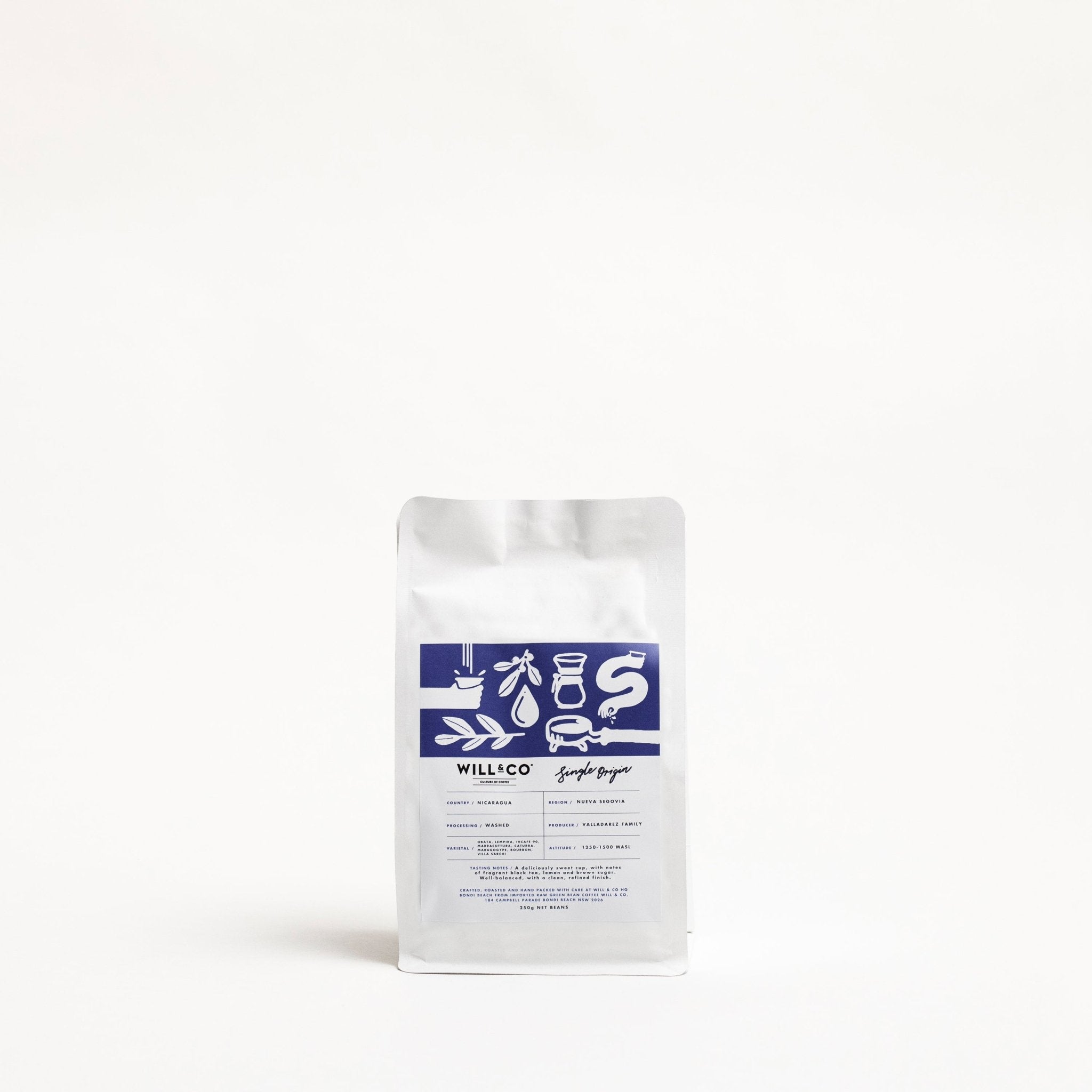 Nicaragua Dipilto Single Origin Coffee Beans - Will & Co Coffee