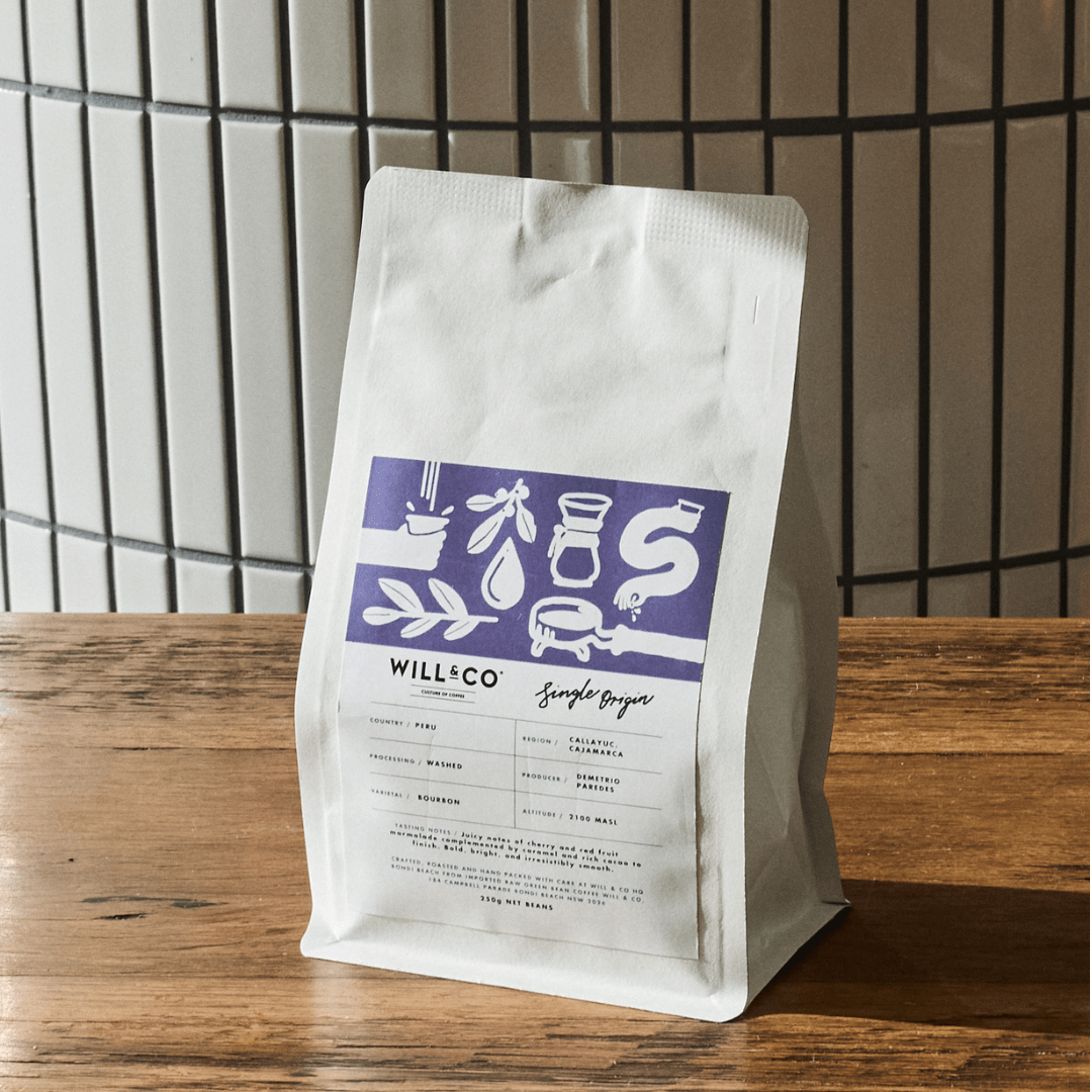 Peru Single Origin Coffee Beans - Will & Co Coffee