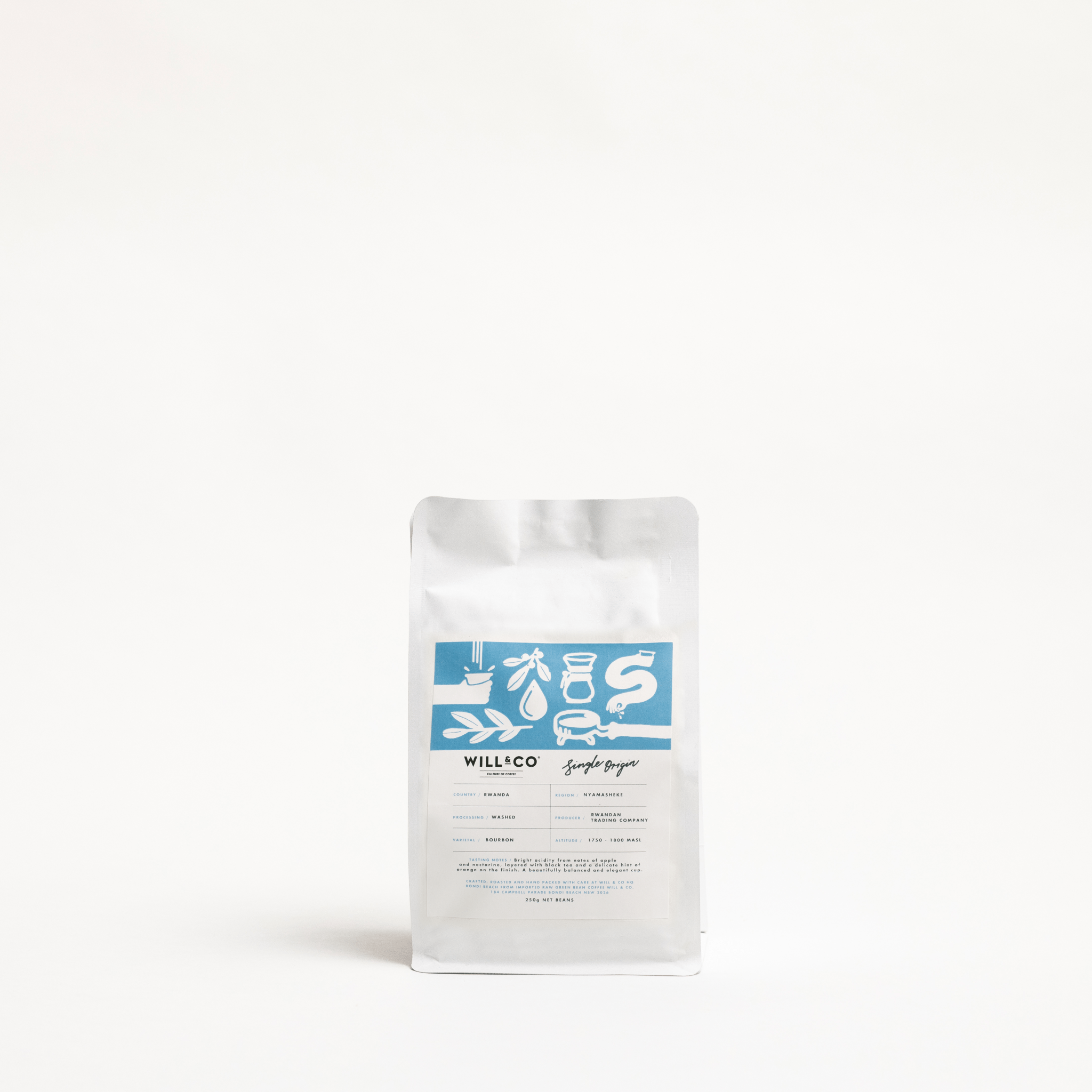 Rwanda Gitwe Single Origin Coffee Beans - Will & Co Coffee