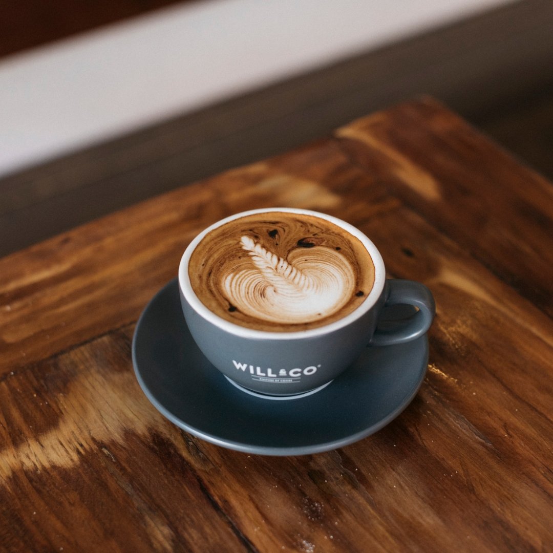 Cappuccino Cup & Saucer Set - Will & Co Coffee