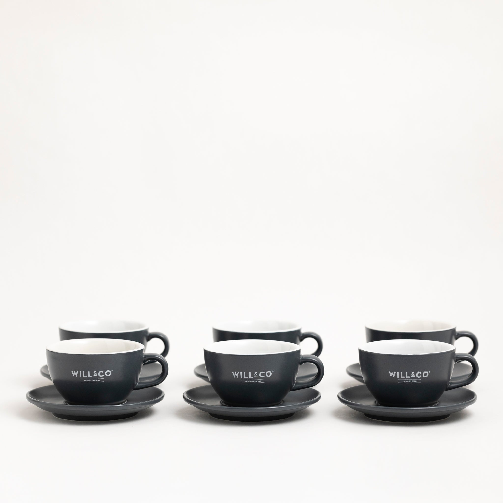Cappuccino Cup & Saucer Set - Will & Co Coffee