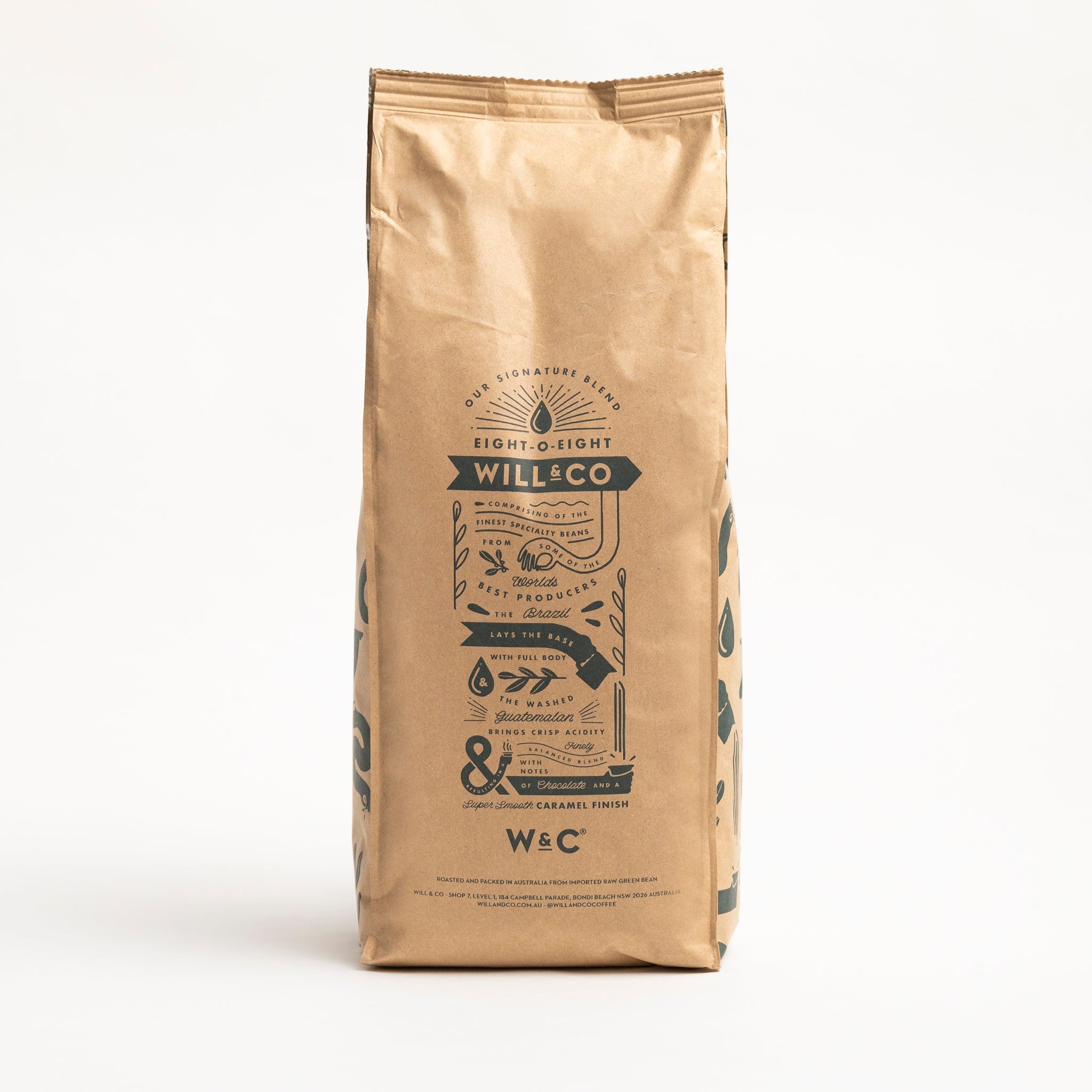Eight-O-Eight 1kg Coffee Beans - Will & Co Coffee