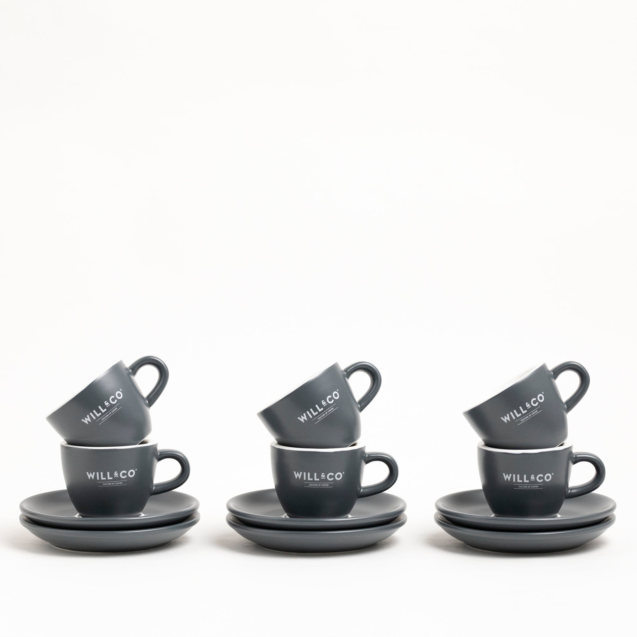 Espresso Cup & Saucer Set - Will & Co Coffee