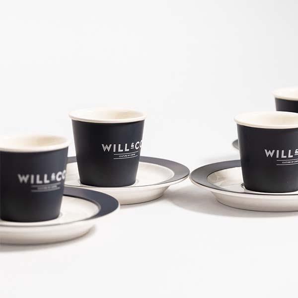 Espresso Cup & Saucer Set - Will & Co Coffee