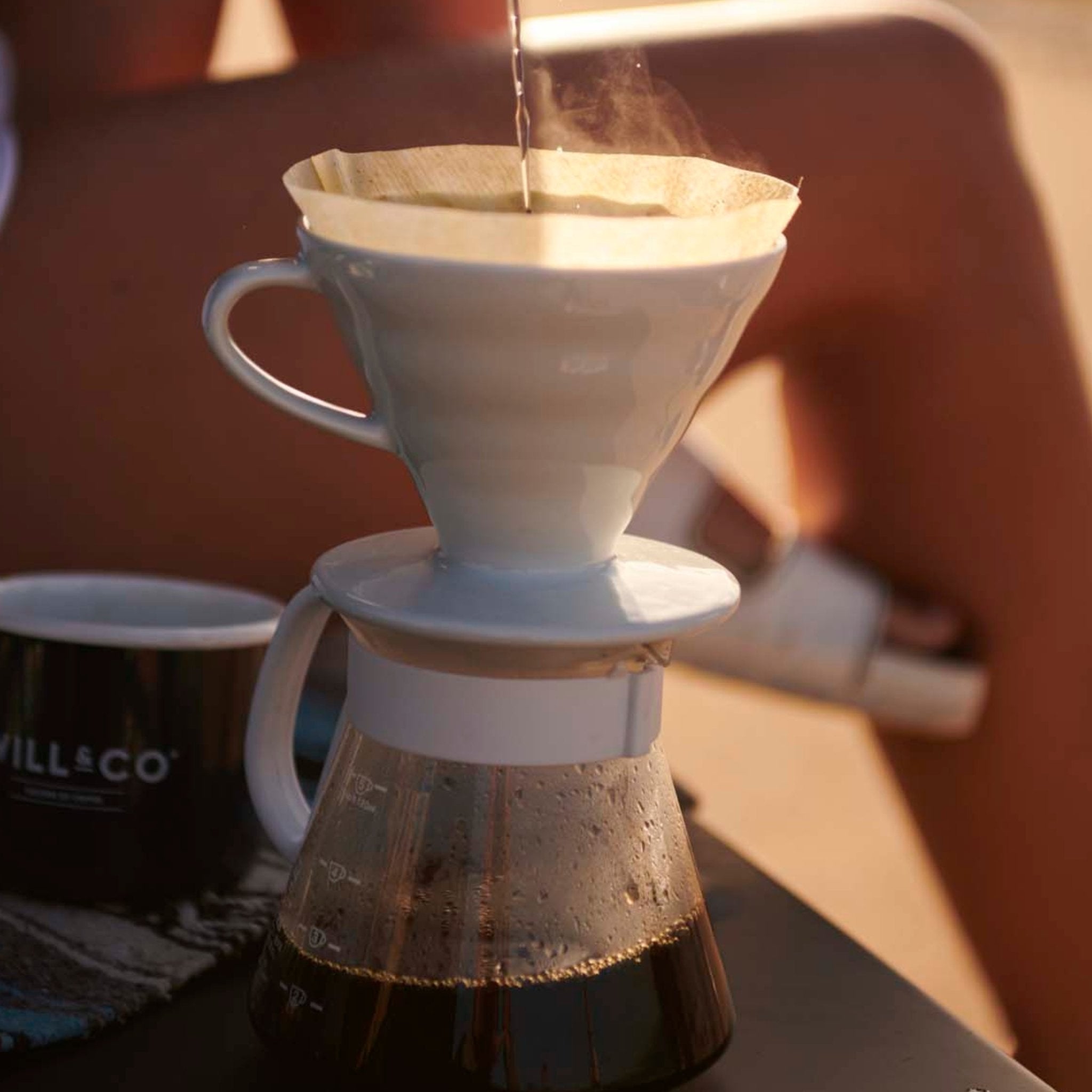 Hario V60 Dripper (2 Cup White) - Will & Co Coffee