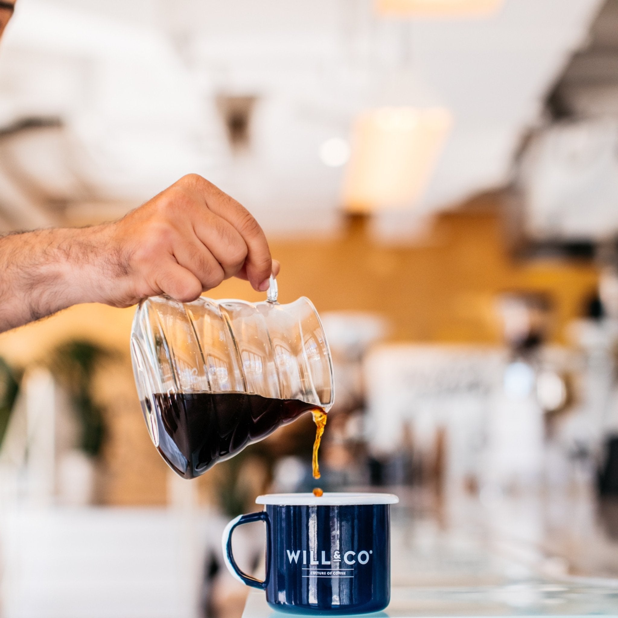 Hario V60 Glass Server (600ml) - Will & Co Coffee