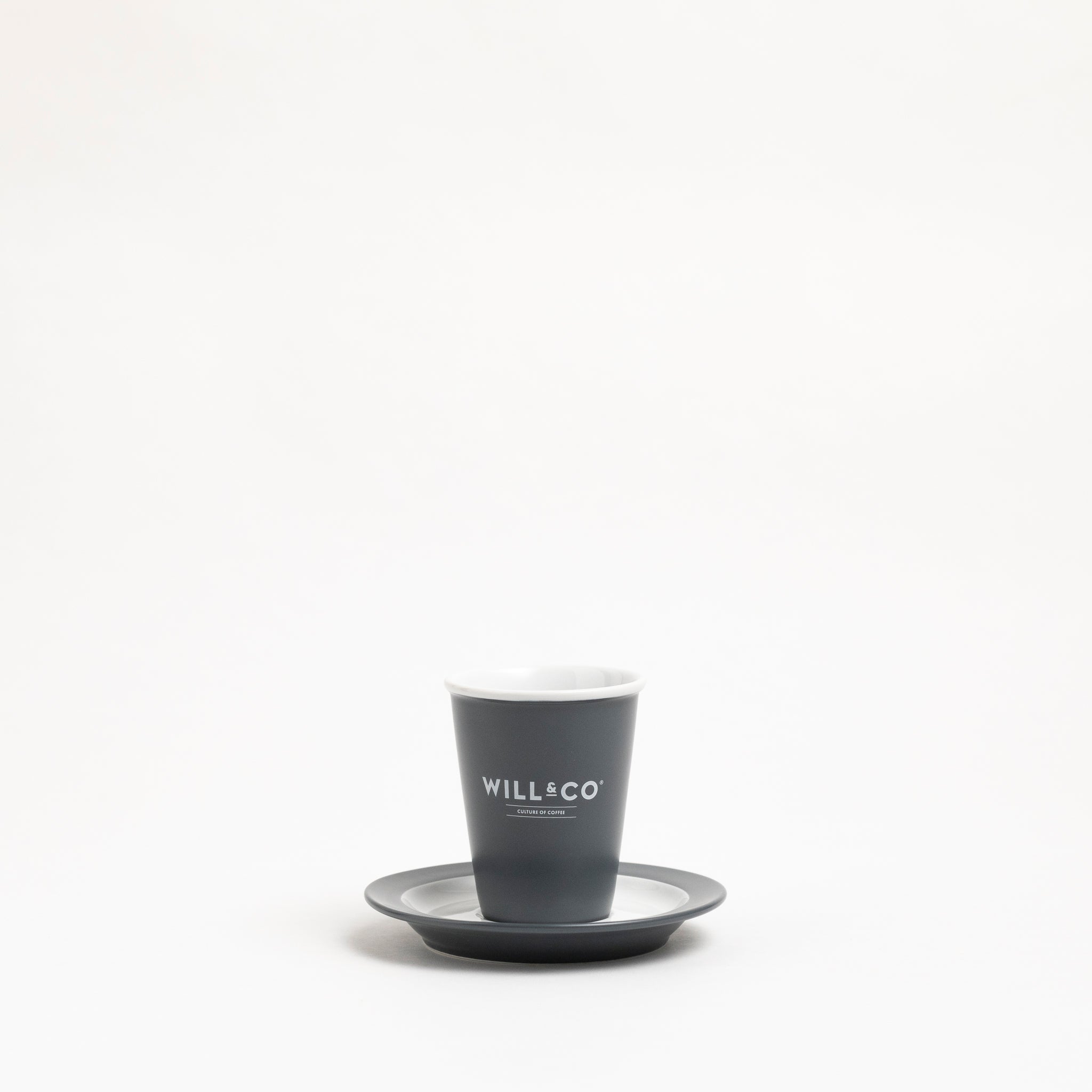 Latte Cups & Saucer Set - Will & Co Coffee