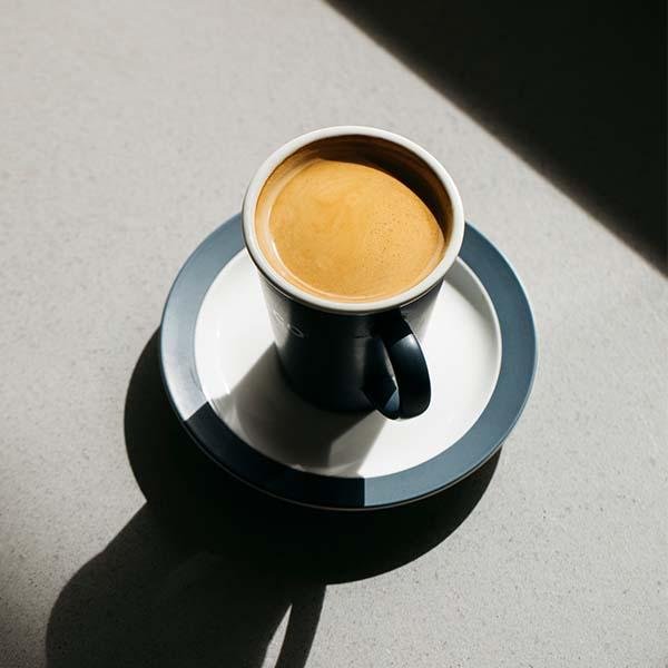 Latte w/handle Cup & Saucer Set - Will & Co Coffee