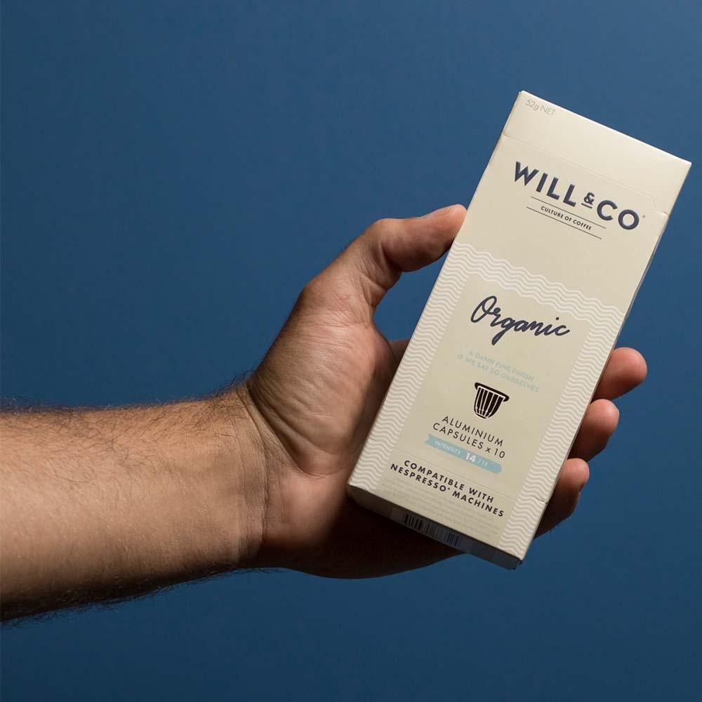 Organic Compatible Pods - Will & Co Coffee